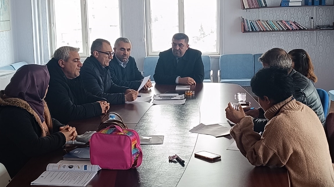 Okul Rehberlik Hizmetleri Kurul Toplantısı yapildi